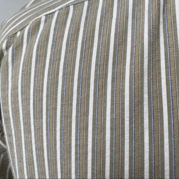 J. Peterman Mandarin Collar Button Down Shirt - Picture 3 of 15